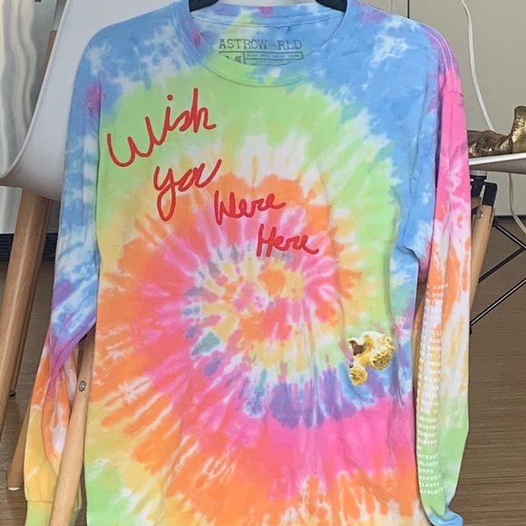 Travis Scott Astroworld Multicolor Long Sleeve - Picture 2 of 2